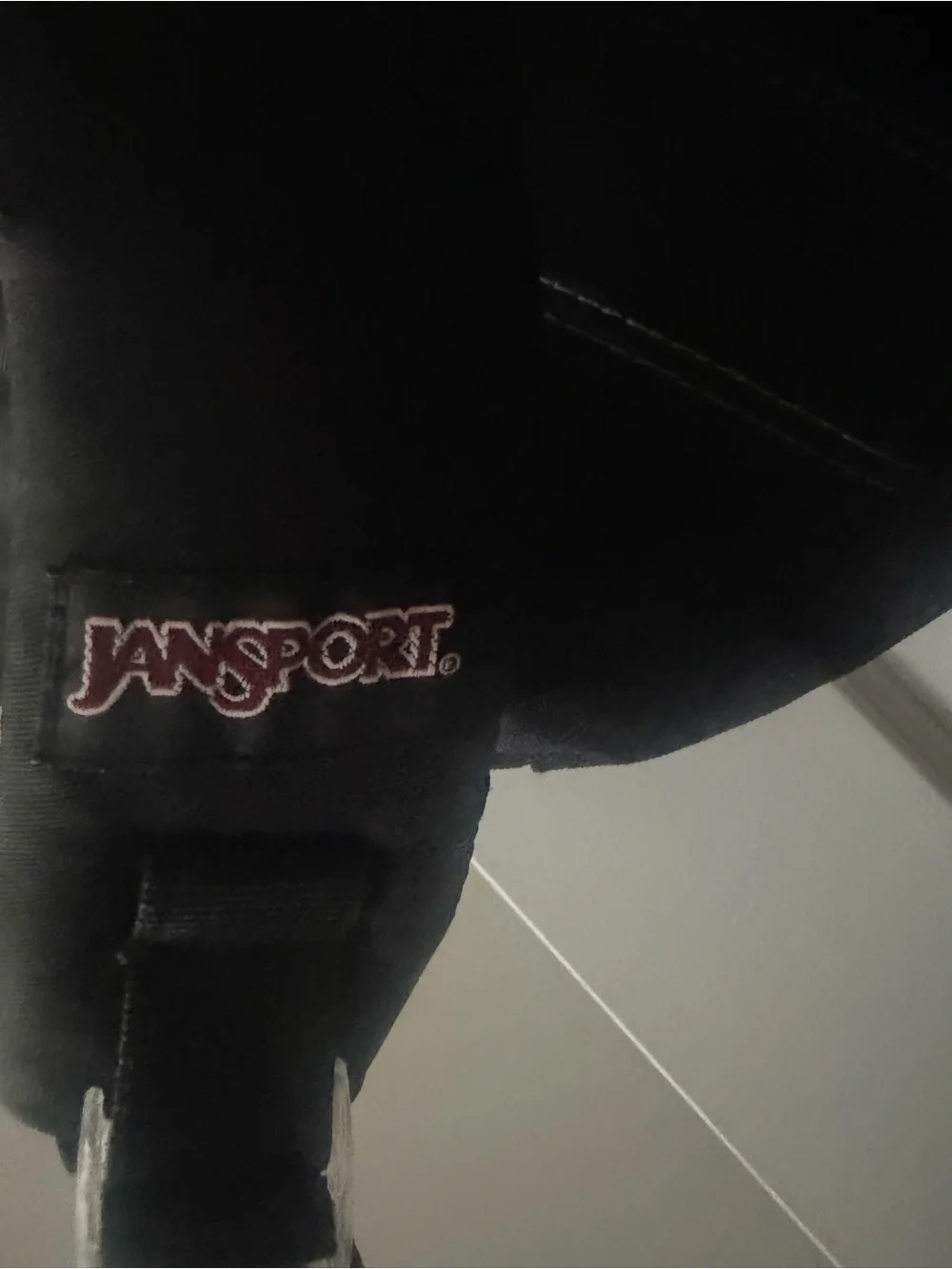 JanSport Light Blue and Black Backpack